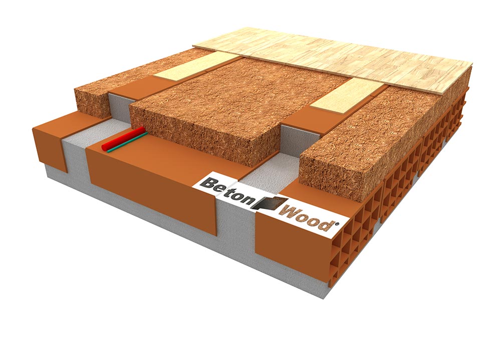Sottotetto per edifici ad energia quasi zero in fibra di legno flessibile